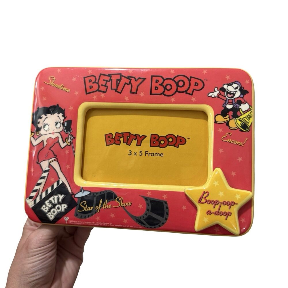 Betty Boop Showtime Picture Frame for 3 x 5 photo - Picture 3 of 6